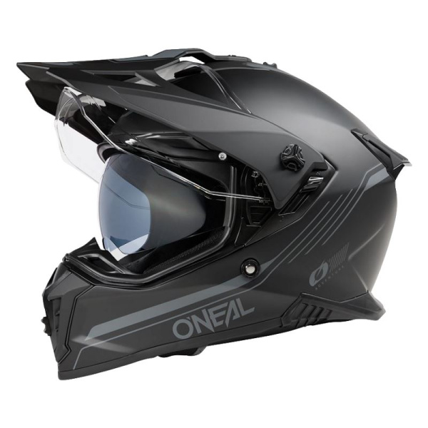 Oneal Шлем кроссовый со стеклом A-SRS Solid мат. черный