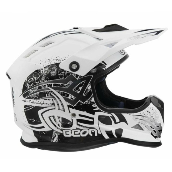 Beon Шлем МХ-17 White/Black