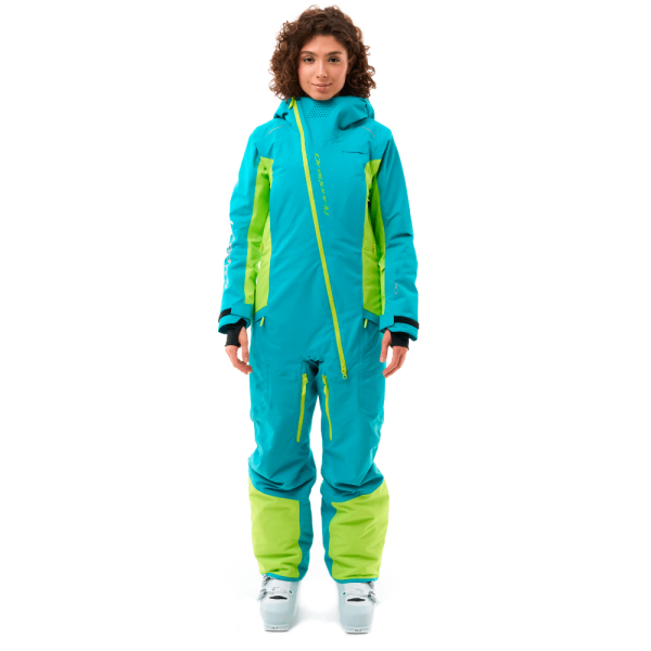 Dragonfly Комбинезон Gravity 2.0 Woman Dark Green - Lime 2025