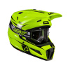 Leatt Шлем кроссовый 3.5 V26 Neon Yellow + очки Vizion 3.5