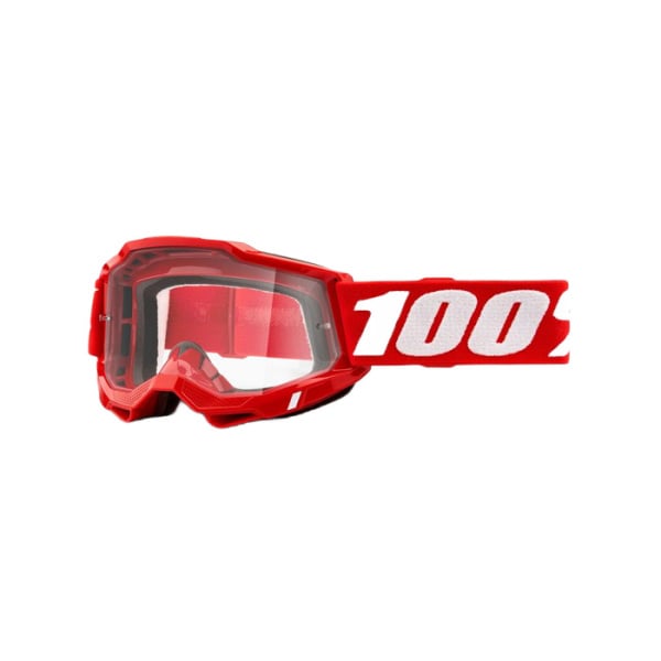 100% Очки Accuri 2 Goggle Red/Clear Lens