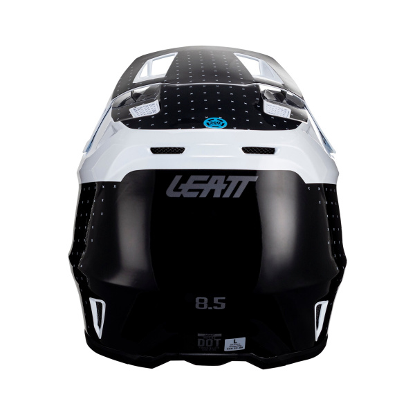 Leatt Мотошлем Moto 8.5 Kit Black/White (2024)