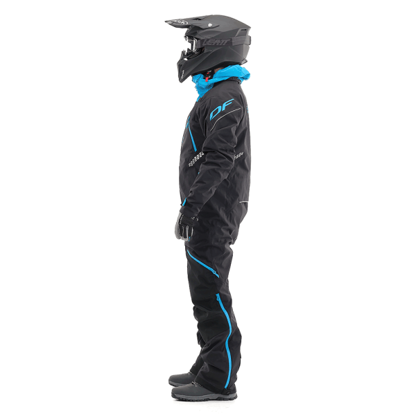 Dragonfly Комбинезон снегоходный Extreme 2.0 MAN Black-Scuba Blue