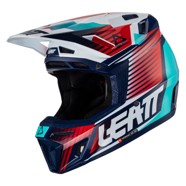 Leatt Мотошлем Moto 8.5 Helmet Royal Синий (2023)