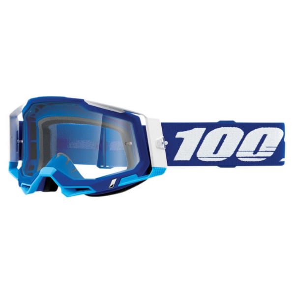 100% Очки Racecraft 2 Goggle Blue/Clear Lens