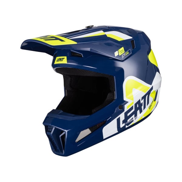 Leatt Шлем кроссовый Moto 3.5 Helmet Kit 2024 Blue