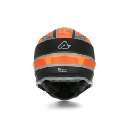 Acerbis Шлем детский IMPACT STEEL JUNIOR Black/Orange