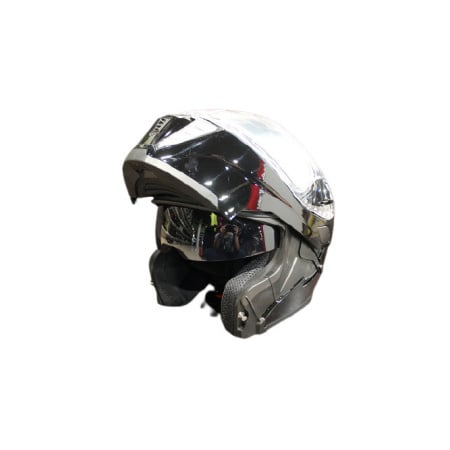 AiM Шлем модуляр JK906 с эл. подогревом Black Glossy