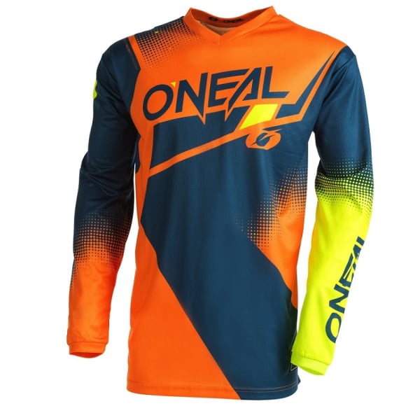 Oneal Джерси Element Racewear V.22 Синий/Оранжевый