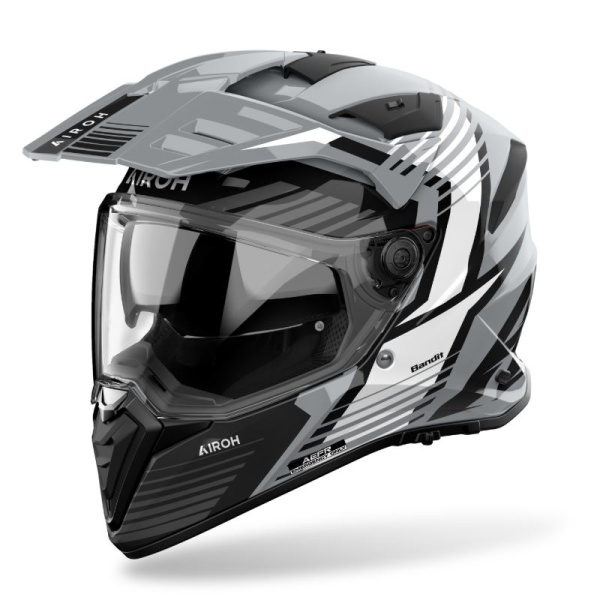 Airoh Мотошлем Bandit Spicy Grey Gloss