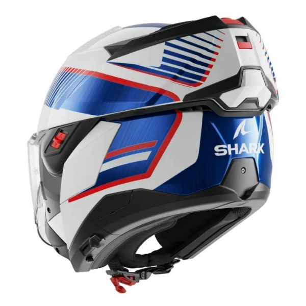 Shark Мотошлем Oxo Sikter Белый/Синий/Красный