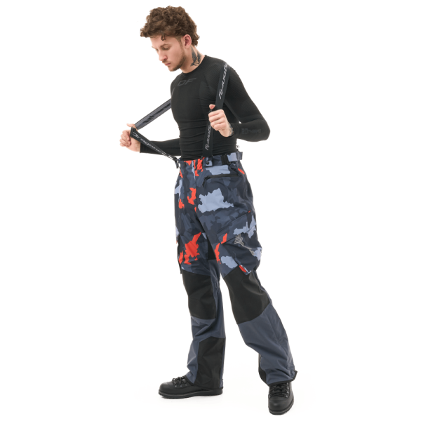 Dragonfly Мембранные брюки Quad 2.0 Man 2025 Grey - Orange Camo