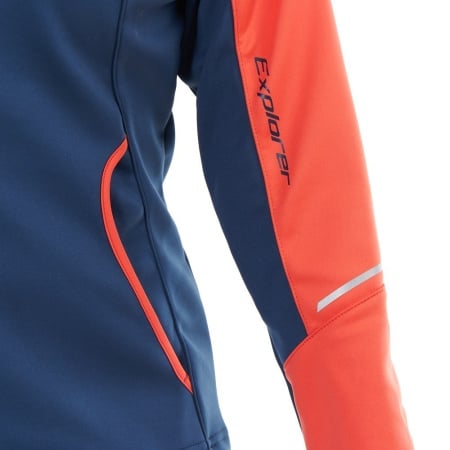 Dragonfly Куртка с капюшоном EXPLORER 2.0 Woman Coral - Ocean 2024