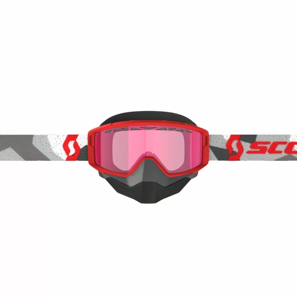 SCOTT Очки Primal Snow Cross camo white/red rose