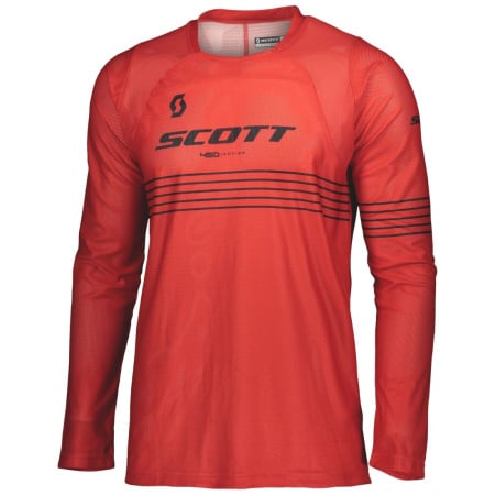 SCOTT Джерси 450 Angled Light red/black