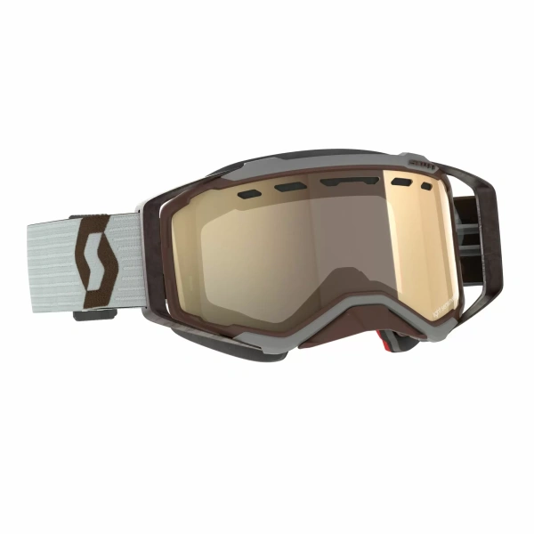 SCOTT Очки Prospect Snow Cross LS grey/brown light sensitive bronze chrome