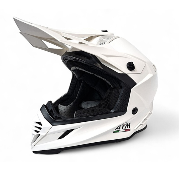 AiM Шлем RH855 White Glossy