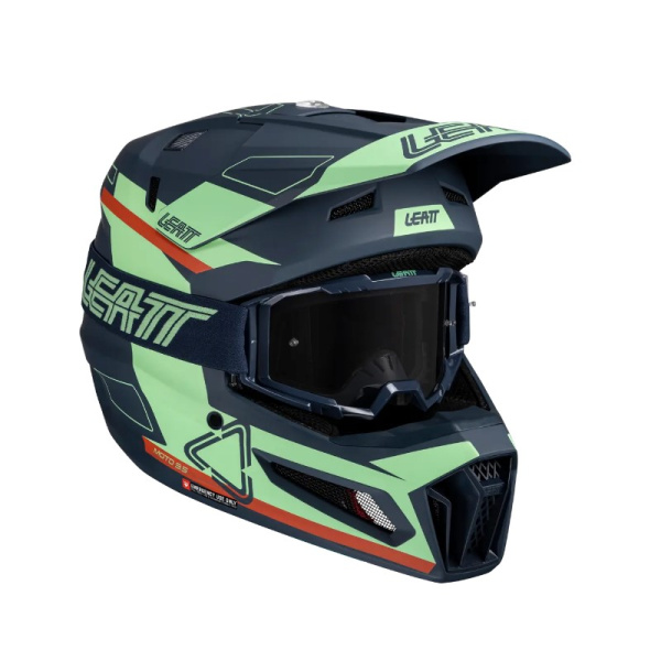 Leatt Шлем кроссовый Helmet Kit Moto 3.5 V25 Matcha