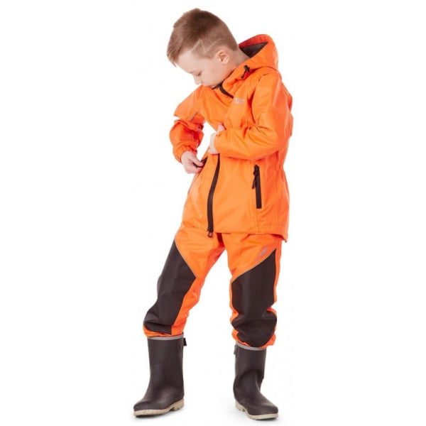 Dragonfly Дождевой детский комплект EVO Kids Orange (куртка,штаны)