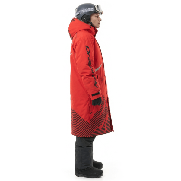 Dragonfly Плащ зимний Race Coat Man 2026 Red - Black