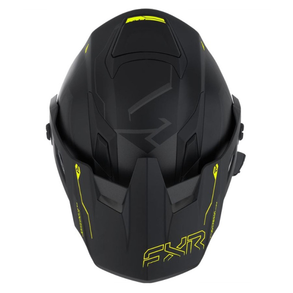 FXR Шлем Maverick X Pro с подогревом Black/HiVis