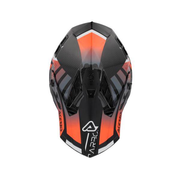 Acerbis Шлем Steel Carbon 22-06 Black/Orange