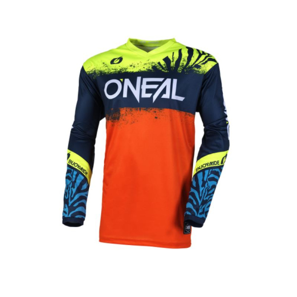 Oneal Джерси детская Element Shocker V.25 синий/оранжевый