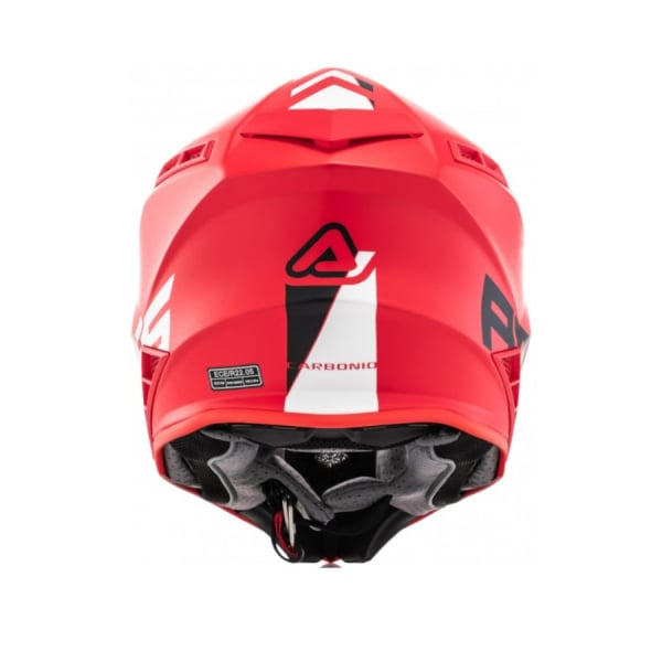 Acerbis Шлем Steel Carbon Red 2