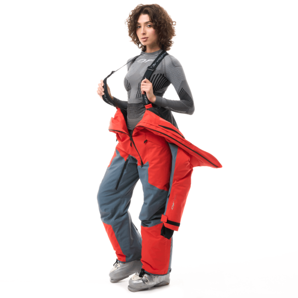 Dragonfly Комбинезон Gravity 2.0 Woman Red - Grey 2025
