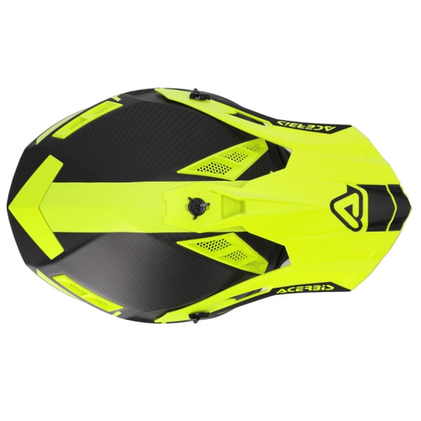 Acerbis Шлем Steel Carbon Yellow/Fluo