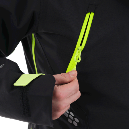 Dragonfly Комбинезон снегоходный Extreme 2.0 MAN Black-Yellow-Green Fluo