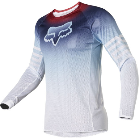 Fox Мотоджерси Airline Reepz White/Red/Blue