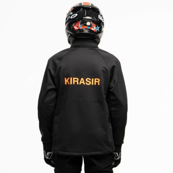 Kirasir Дождевик Анорак Черный