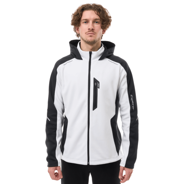 Dragonfly Куртка с капюшоном Explorer 2.0 Man Black - White 2024