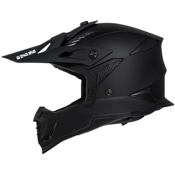 IXS Мотошлем кроссовый iXS363 1.0 черный мат