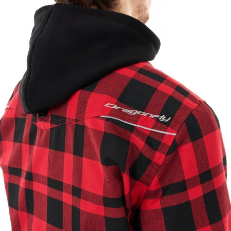 Dragonfly Моторубашка Streetfighter Red с защитой 2025