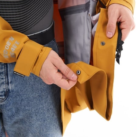 Dragonfly Дождевик городской DF RAINCOAT 2.0 Yellow 2024