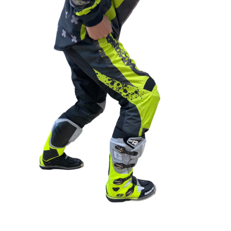 Scout Штаны кроссовые Abstraction Neon