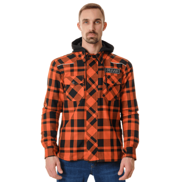 Dragonfly Моторубашка Streetfighter Orange с защитой 2024