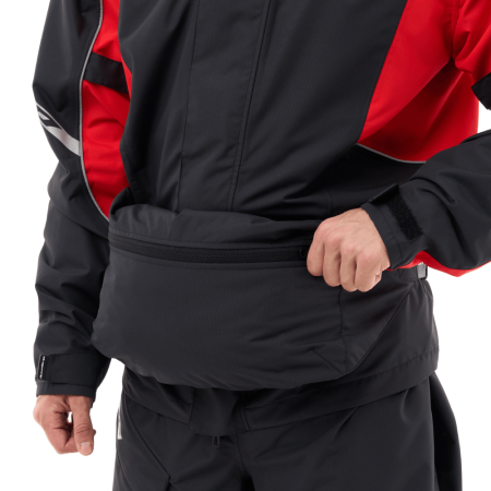 Dragonfly Дождевая куртка Evo Black - Red (мембрана) 2025
