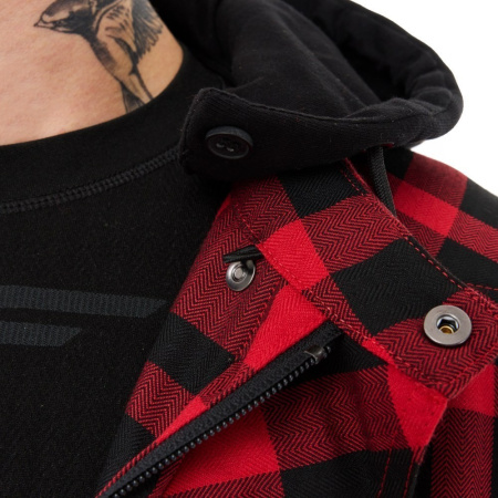 Dragonfly Моторубашка Streetfighter Red с защитой 2025