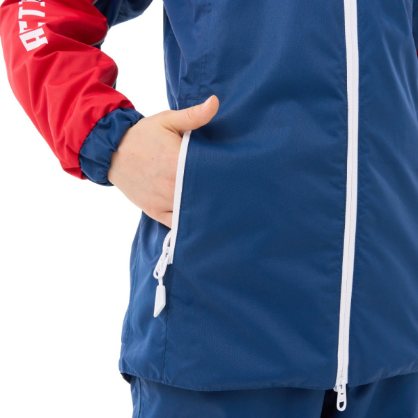 Dragonfly Комплект дождевой (куртка брюки) Active Teenager Blue - Red (мембрана)