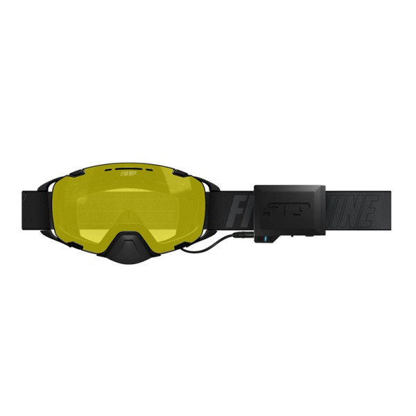509 Очки снегоходные Aviator 2.0 S1 с подогревом Black with Yellow