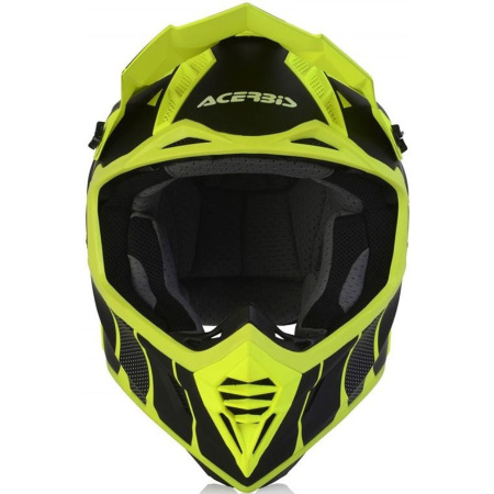 Acerbis Шлем X-Track Black/Fluo-Yellow