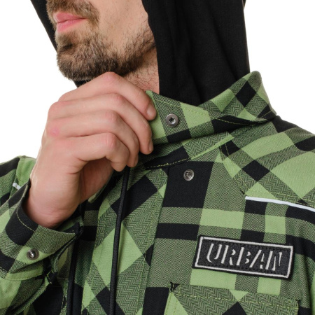 Dragonfly Моторубашка Streetfighter Green с защитой 2024