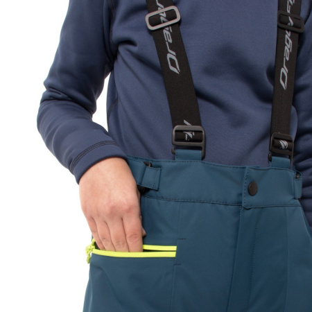 Dragonfly Штаны утепленные GRAVITY for Teen Dark Ocean - Green 2023