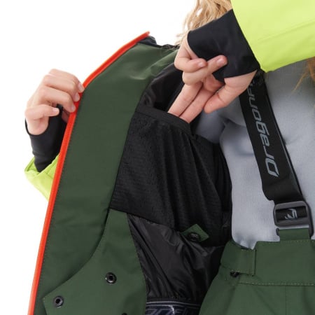 Dragonfly Куртка утепленная GRAVITY for Teen Green - Orange 2024