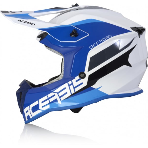 Acerbis Шлем Linear White/Blue