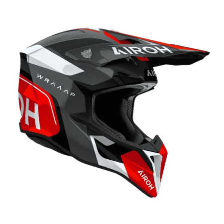Airoh Шлем Wraaap Conquer Red Gloss