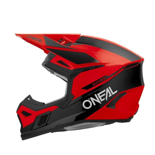 Oneal Шлем кроссовый детский 3Series Youth Race V24 красный/ черный